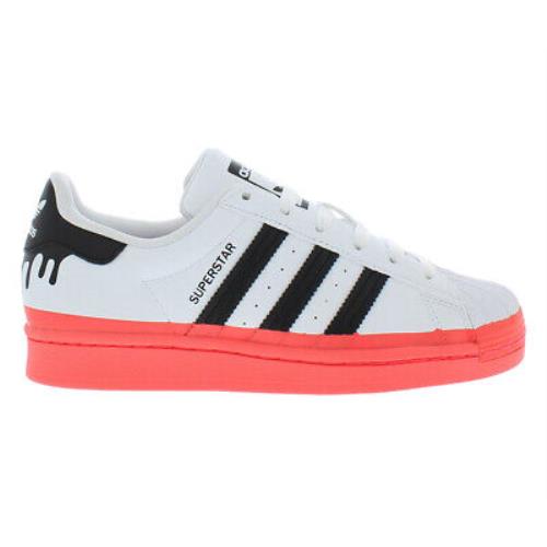 Adidas Superstar Boys Shoes - White/Black, Main: White