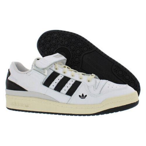 Adidas Forum Low Mens Shoes - Forever True White/Core Black/Green One, Main: White