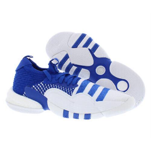 Adidas Trae Young 2 Unisex Shoes - Cloud White/Royal Blue, Main: Blue