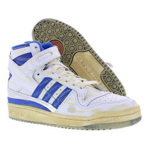 Adidas Forum 84 Hi Aec Mens Shoes - White/Blue/White, Main: White