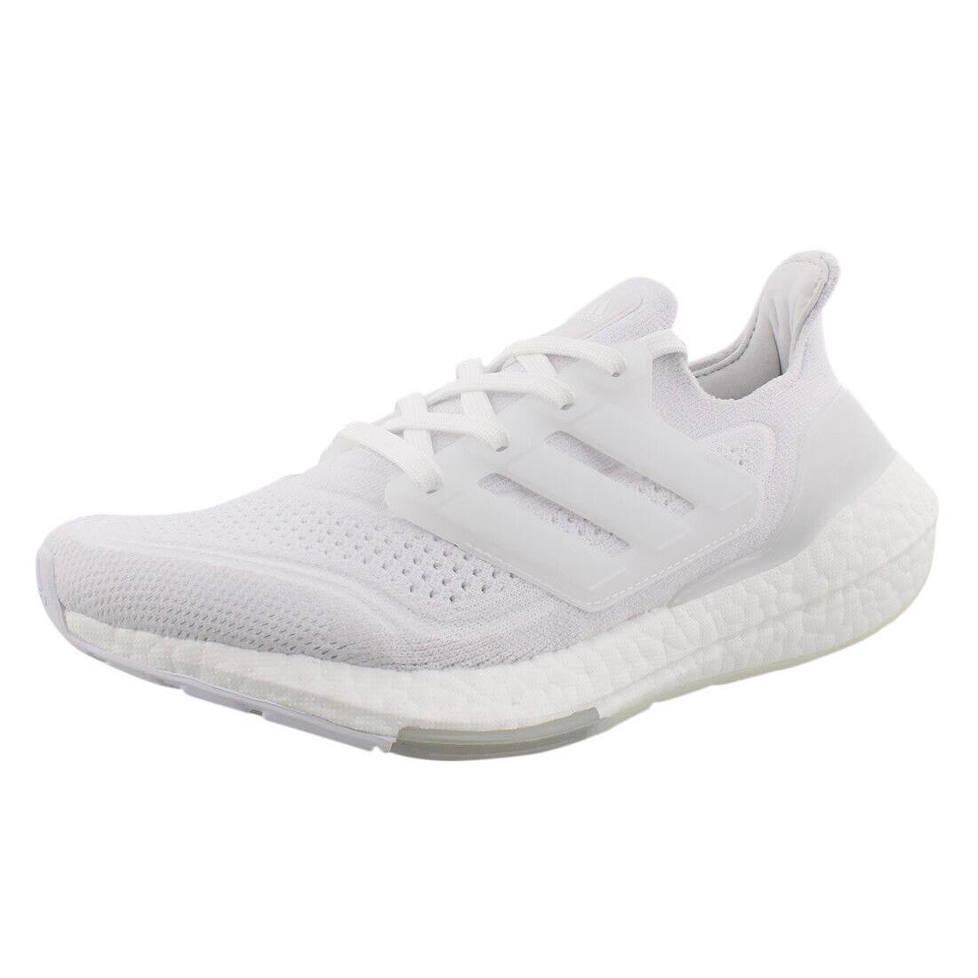 Adidas Ultraboost 21 Womens Shoes - Footwear White/Footwear White/Footwear White, Main: White