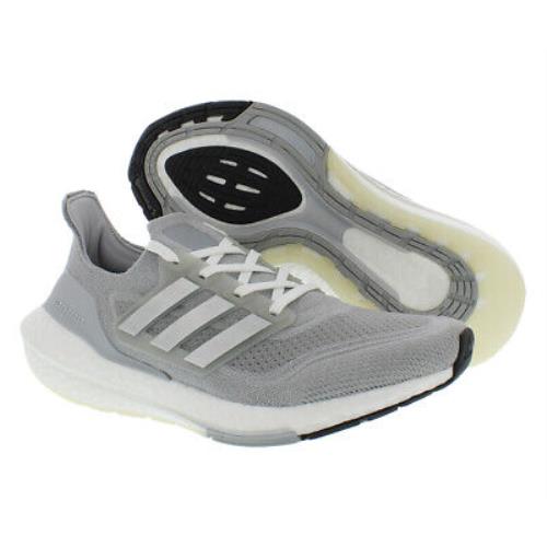 Adidas Ultraboost 21 Womens Shoes - Grey/Silver, Main: Grey