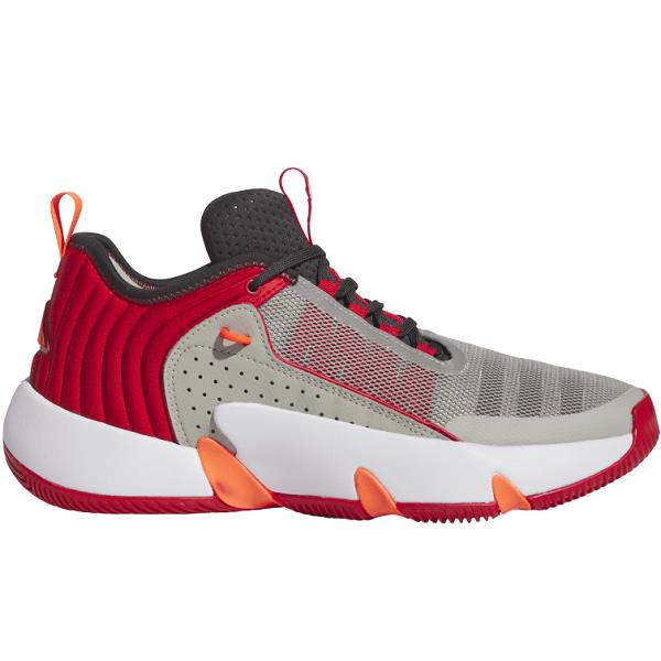 Adidas Trae Unlimited Metal Grey Red IF5611 Mens Basketball Shoes Sneakers - Metal Grey/ Carbo/ Better Scarlet, Manufacturer: metal grey/ carbon/ better scarlet