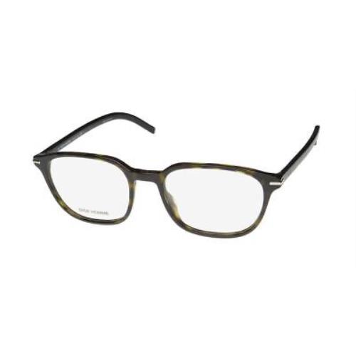 Christian Dior Homme Blacktie 271 Eyeglass Frame Plastic Brown India 086