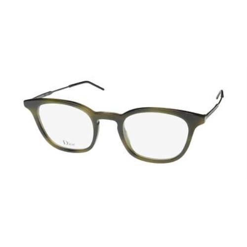 Christian Dior Homme Blacktie 231 Glasses Square Green Mens 2YH Italy