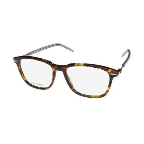 Christian Dior Homme Technicity 09 Eyewear Square Mens Plastic Italy