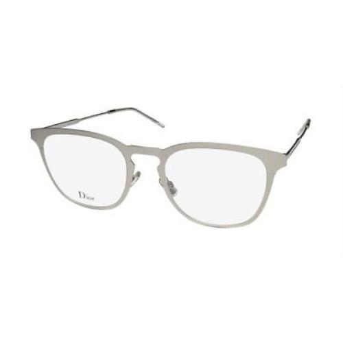 Christian Dior Homme Dior 0214 Glasses 51-20-150 R81 Silver Metal Plastic