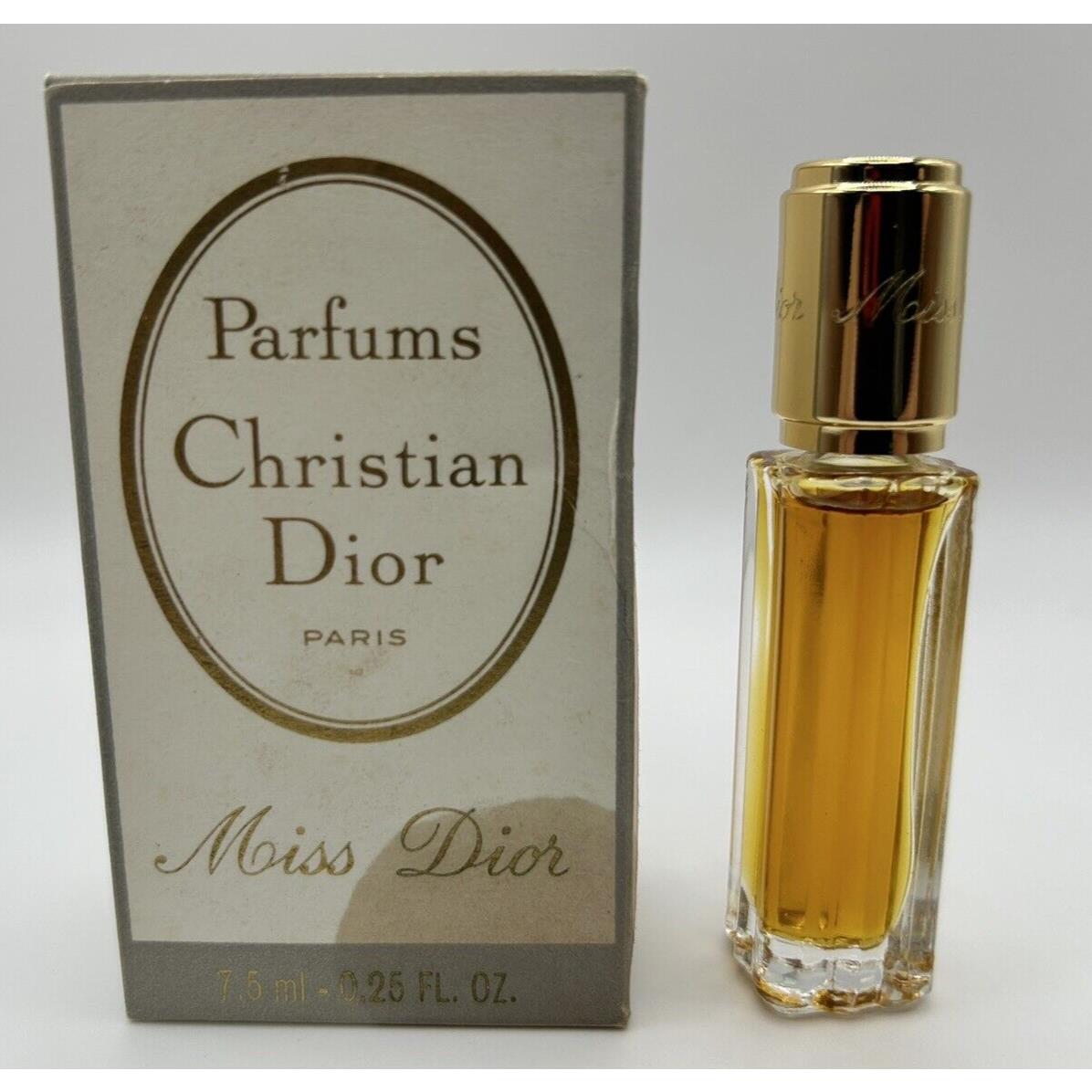 Christian Dior Miss Dior Vintage Parfum .25OZ 7.5ml