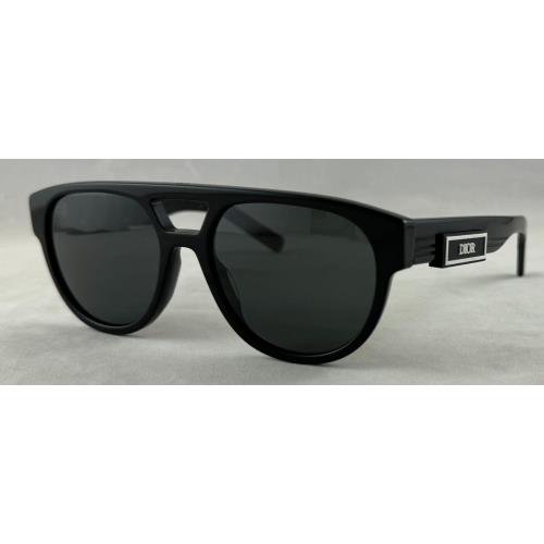 Christian Dior DiorB23 R11 10A0 Black Sunglasses 54-17-145 Rx