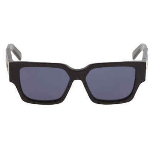 Dior Blue Square Men`s Sunglasses CD SU 10B0 55 CD SU 10B0 55