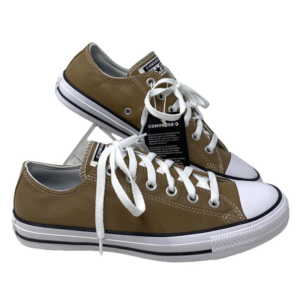 Converse Chuck Taylor OX Casual Shoe Low Sand Dune Leather Women`s Size A09926C