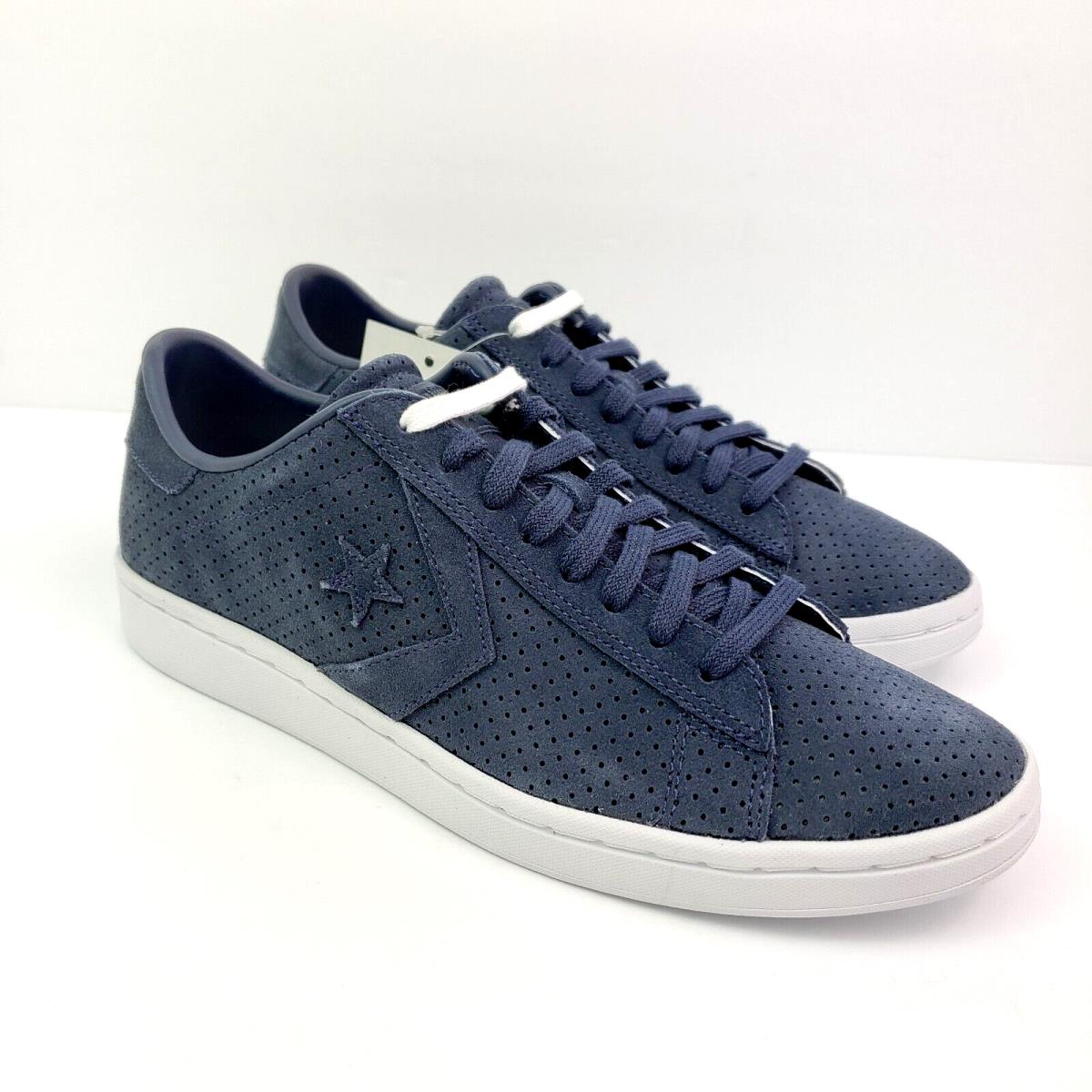 Converse PL LP OX Womens Size 8 Athletic Navy Blue Low Skate Sneaker Shoes 55592