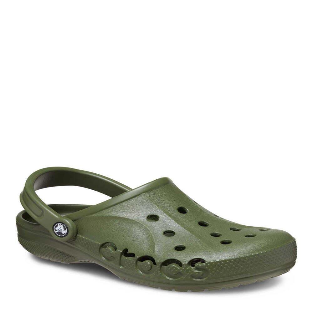 Crocs Unisex Baya Clog Sandals Army Green