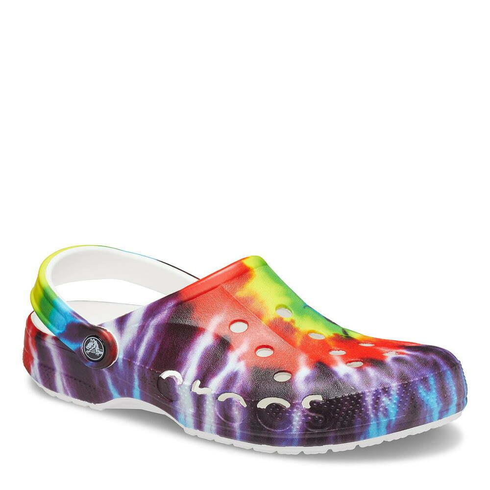 Crocs Unisex Baya Clog Sandals Tie Dye