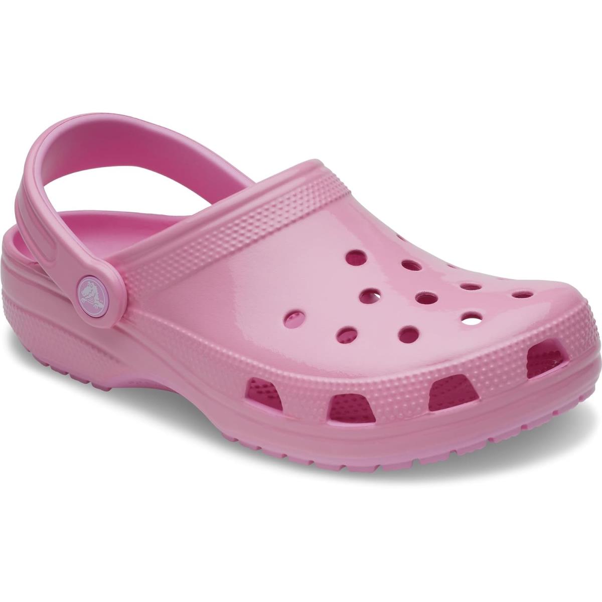 Unisex Clogs Crocs Classic High Shine Clog Pink Tweed High Shine
