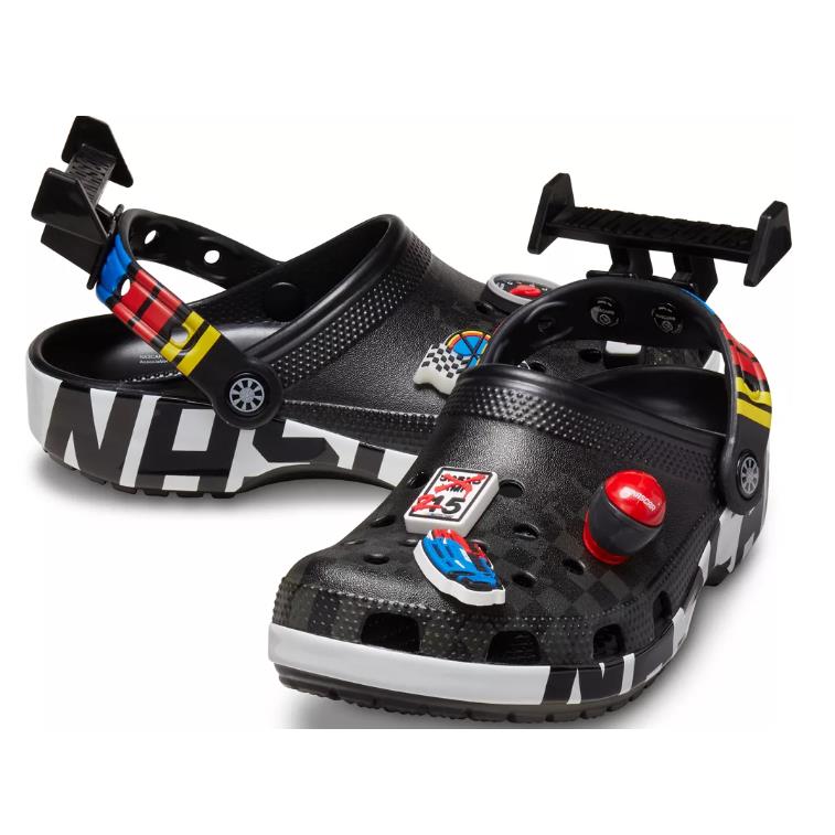 Nascar Crocs Classic Clog Shoes Slip On Racing Jibbitz All Sizes