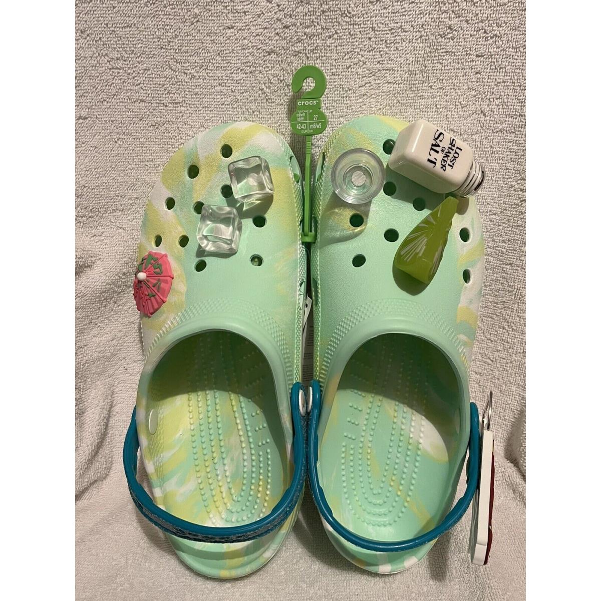 Margaritaville Crocs Classic Clog Men`s 9/Women`s 11 Jimmy Buffett 207369-3U4