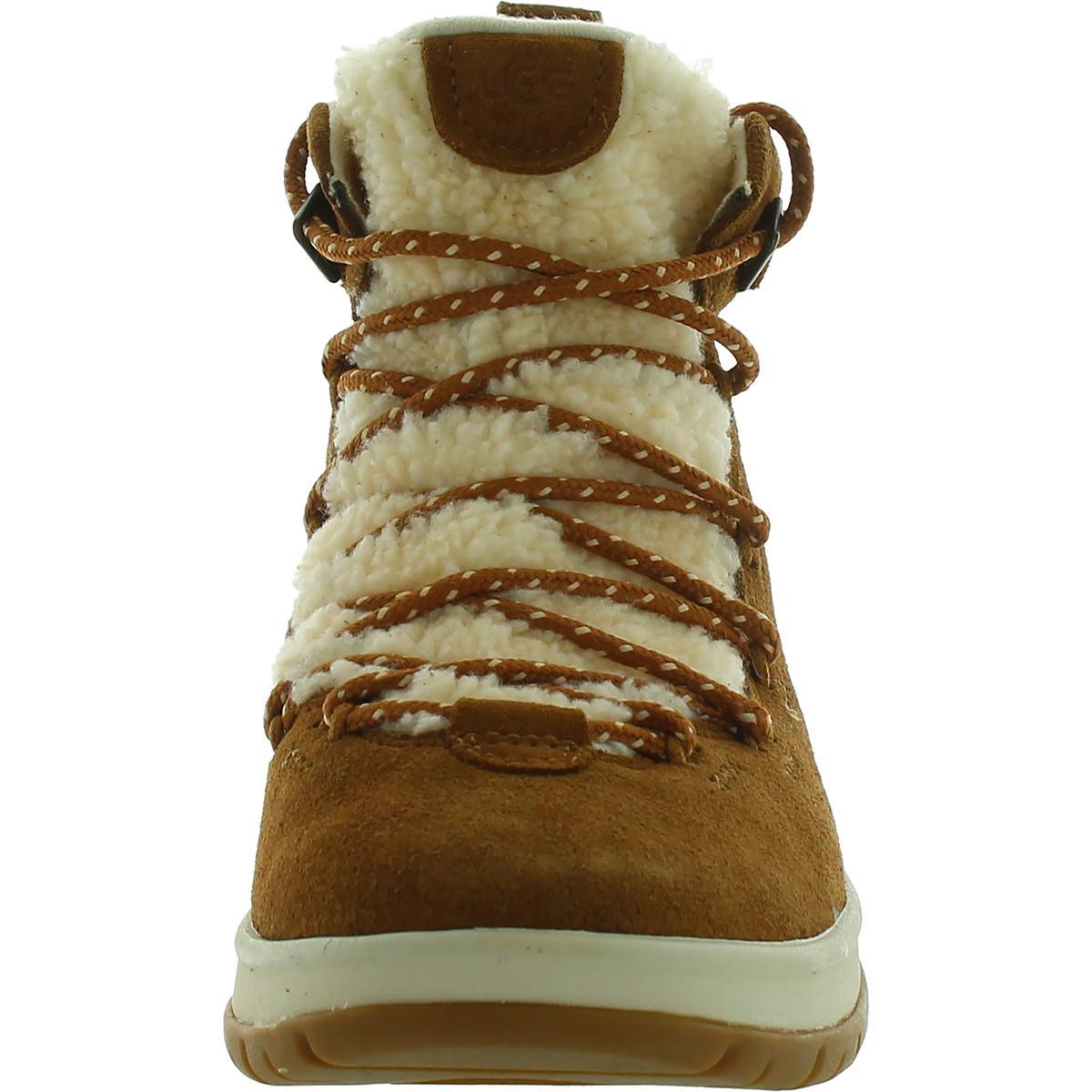 Ugg Womens Lakesider Heritage Mid Suede Lace-up Ankle Boots Shoes Bhfo 8466