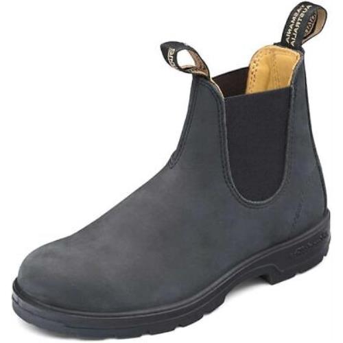 Blundstone Chelsea Boots: 587 Rustic Black