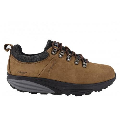 Mbt Mens MT Alpine Low Hiking Shoe Gore-tex Leather Waterproof 4 Colors CHOCOLATE BROWN-SYM
