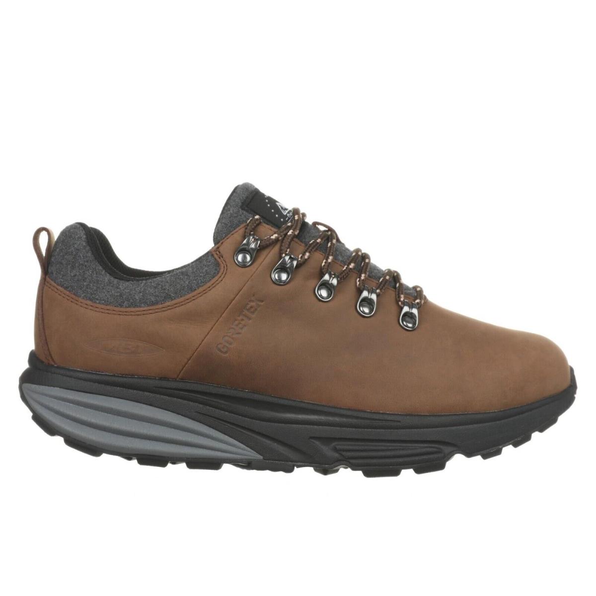 Mbt Mens MT Alpine Low Hiking Shoe Gore-tex Leather Waterproof 4 Colors CHOCOLATE-GORE-TEX