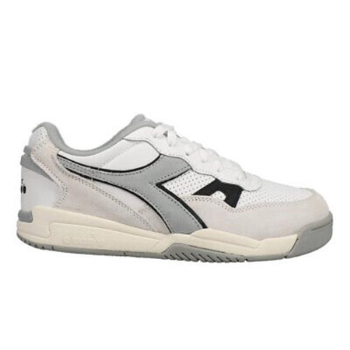 Diadora Winner Sl Lace Up Mens Off White Sneakers Casual Shoes 179583-C4157