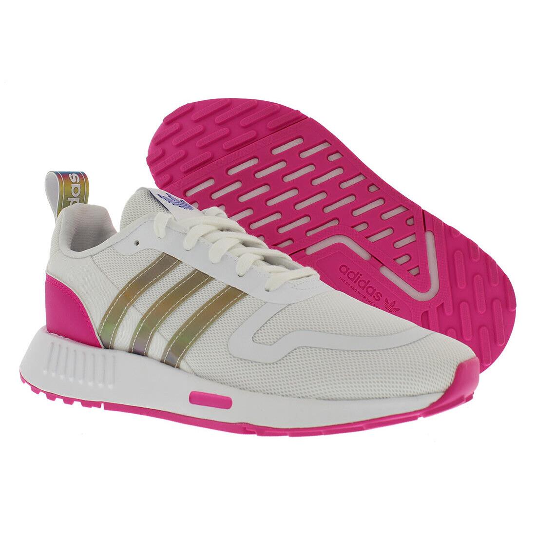 Adidas Multix Girls Shoes Size 6.5 Color: White/pink/gold - White/Pink/Gold, Main: White