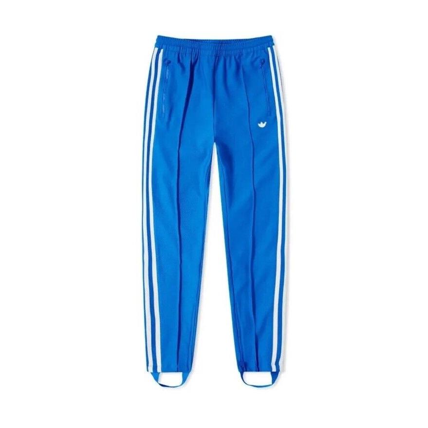 Adidas Beckenbauer Primeblue Track Pants Bluebird H32543 Size L BB Blue Stirrup