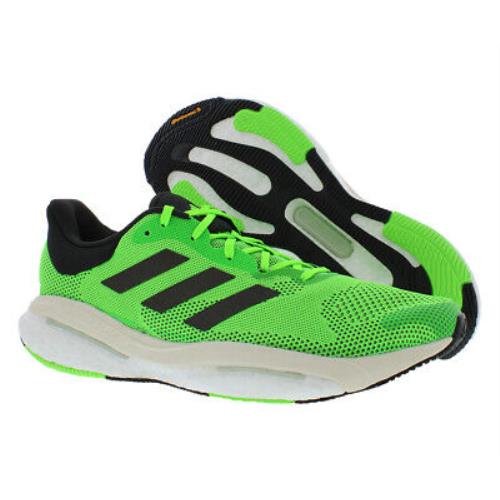 Adidas Solar Glide 5 Mens Shoes Size 13 Color: Solar Green/core Black/linen