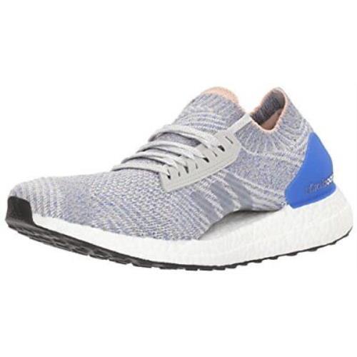 Adidas Originals Women`s Ultraboost X Running Shoe Grey/grey/hi-res Blue 6.5