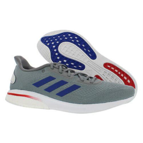 Adidas Supernova Unisex Shoes Size 12 Color: Grey Three/royal Blue/footwear