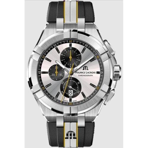Maurice Lacroix AI1018-TT030-130-K Men`s Aikon Silver-tone Dial Quartz Watch