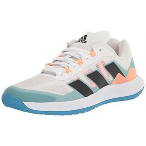 Adidas Men`s Forcebounce 2.0 Running Shoe White/black/pulse Blue 11.5