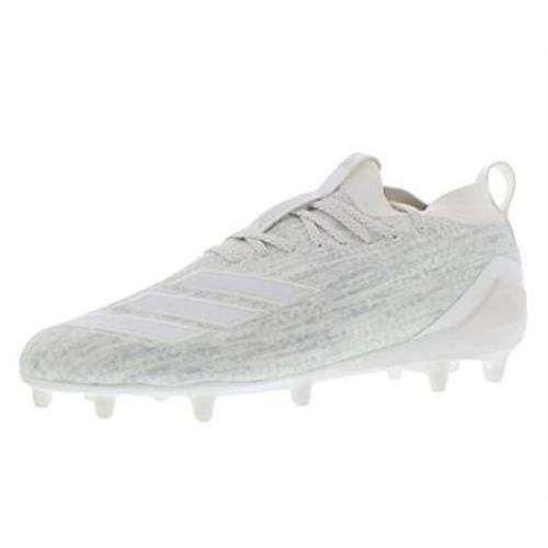 Adidas Adizero 8.0 Cleat - Men`s Lacrosse White/silver Metallic Size 14