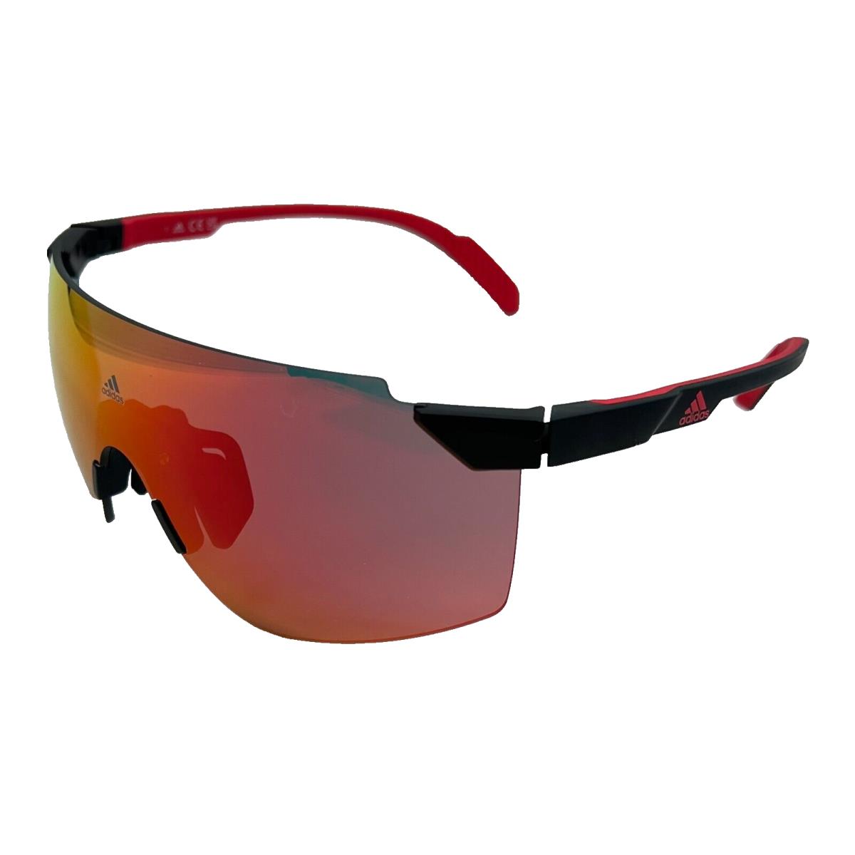 Adidas Sport SP0056 02L 138 - Black / Red Sunglasses Case