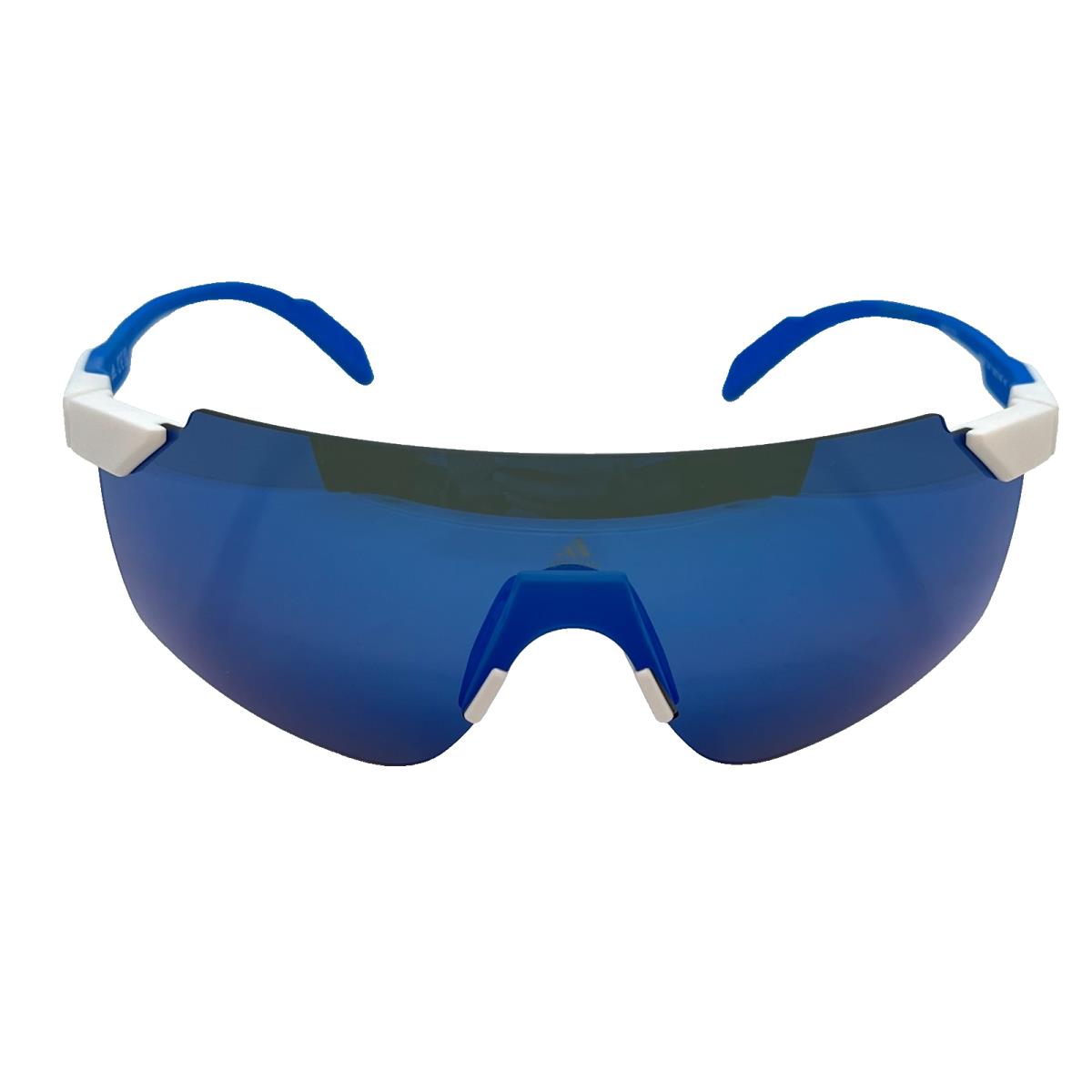 Adidas Sport SP0056 24X 138 - White / Blue Sunglasses Case