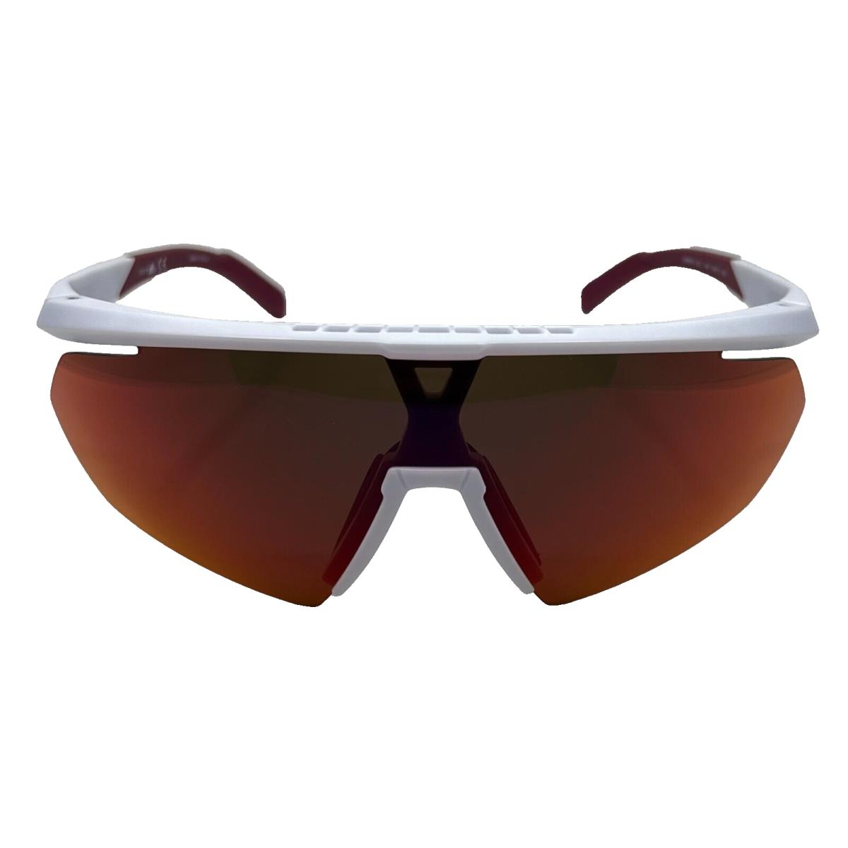 Adidas Sport SP0015 21L 144 - White - Sunglasses Case Lens