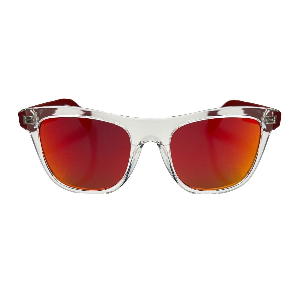 Adidas Originals - OR0057 26U 53/20/145 Crystal Sunglasses Case - Frame: Clear, Lens: Red