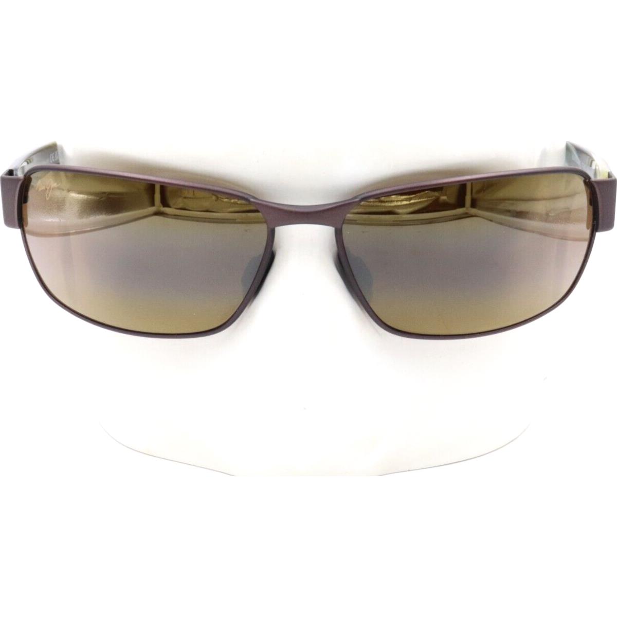 Maui Jim Black Coral Polarized Matte Bronze Sunglasses H249-19M