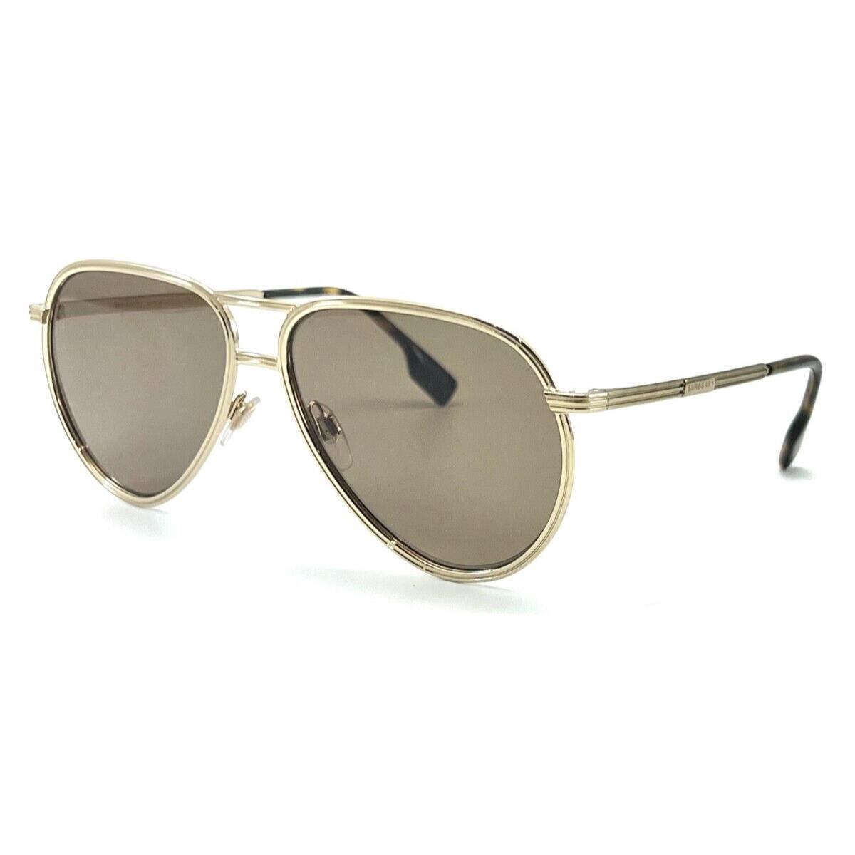 Burberry BE3135 1109/73 Gold Sunglasses 59-14 145