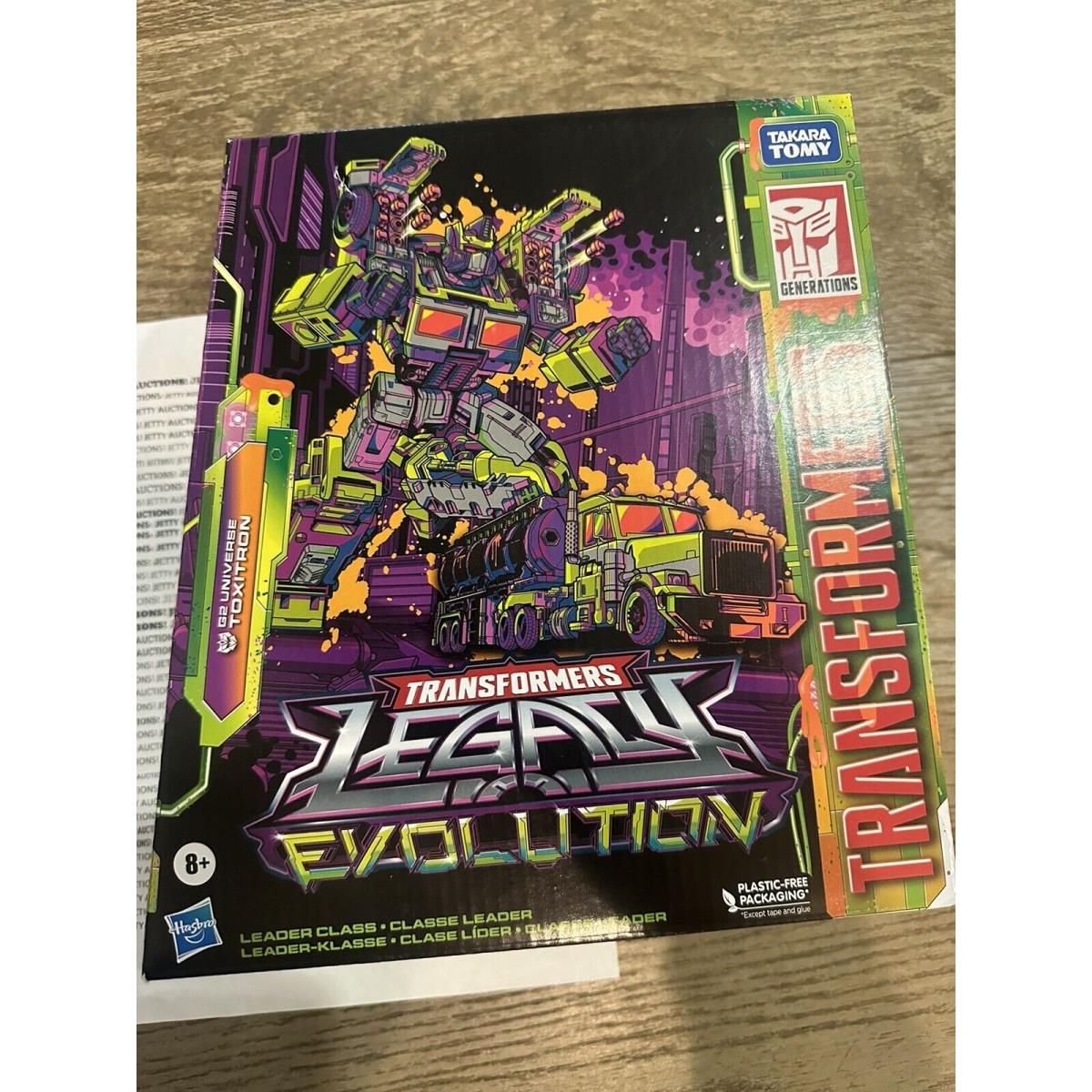 Transformers Legacy Evolution Leader G2 Universe Toxitron Walmart Hasbro In Hand