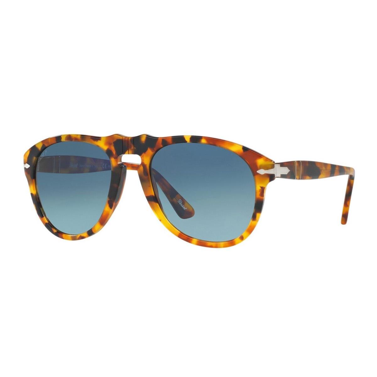 Persol PO 0649 Madreterra/blue Shaded Polarized 1052/S3 Sunglasses