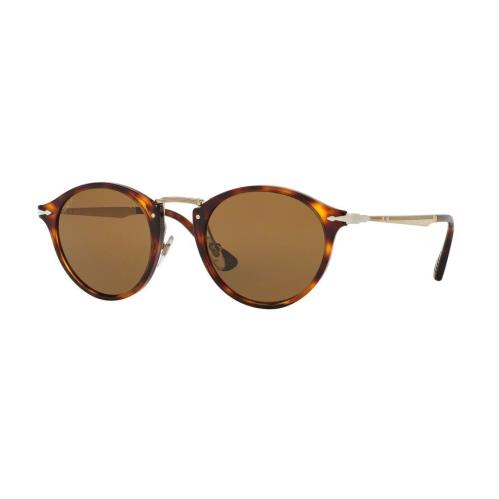 Persol Calligrapher Edition PO 3166S Havana/crystal Brown Polarized Sunglasses