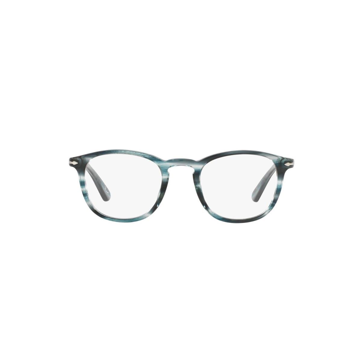 Persol Galleria `900 PO 3143V Striped Grey 1051 Eyeglasses