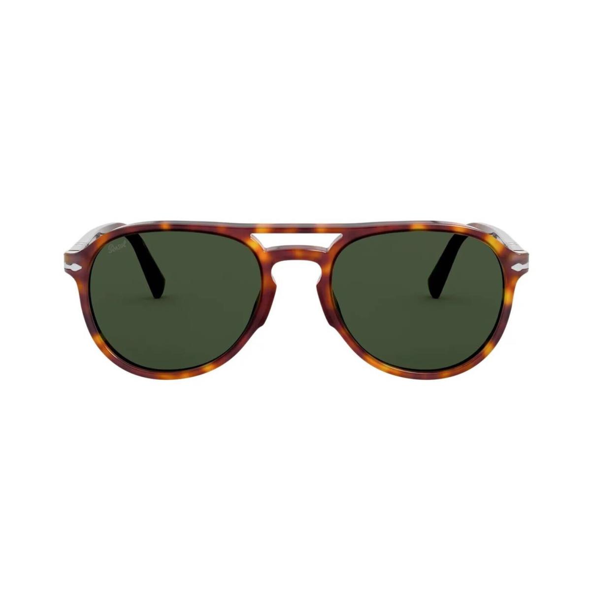 Persol Officina PO 3235S Havana/green 24/31 Sunglasses