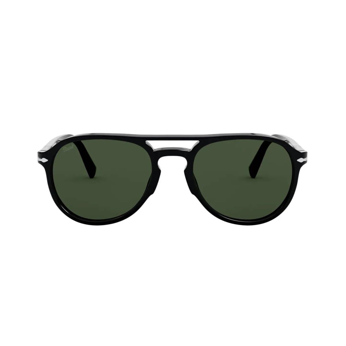 Persol Officina PO 3235S Black/green 95/31 Sunglasses