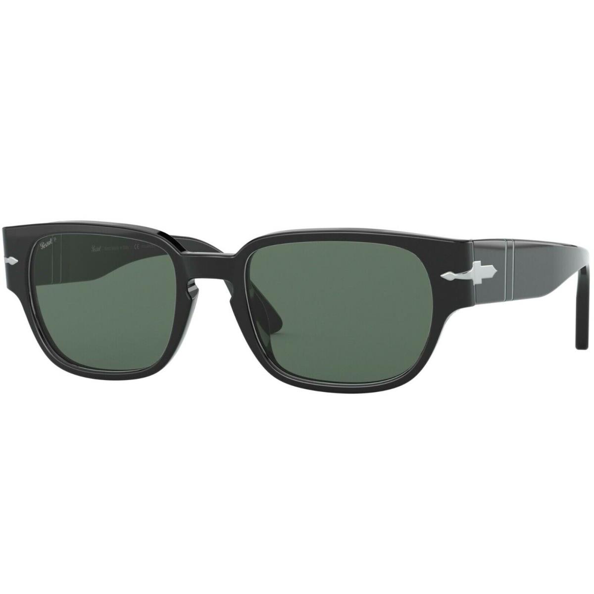 Persol PO 3245S Black/grey Green Polarized 95/58 Sunglasses
