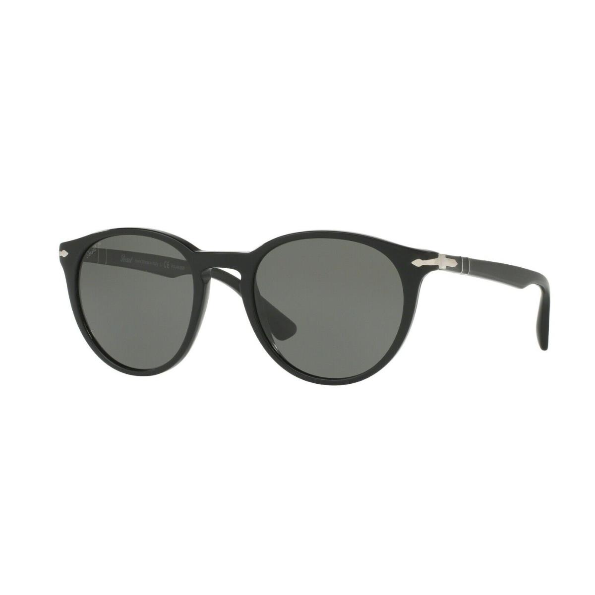 Persol Galleria `900 PO 3152S Black/grey Green Polarized 9014/58 Sunglasses