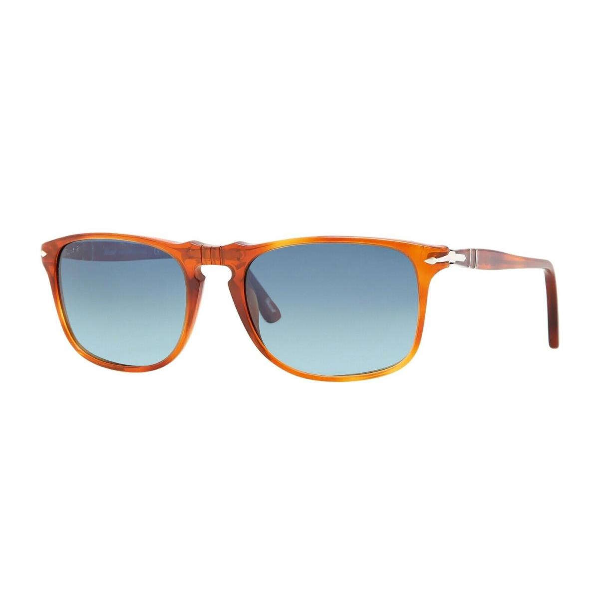 Persol PO 3059S Terra Di Siena/blue Shaded Polarized 96/S3 Sunglasses