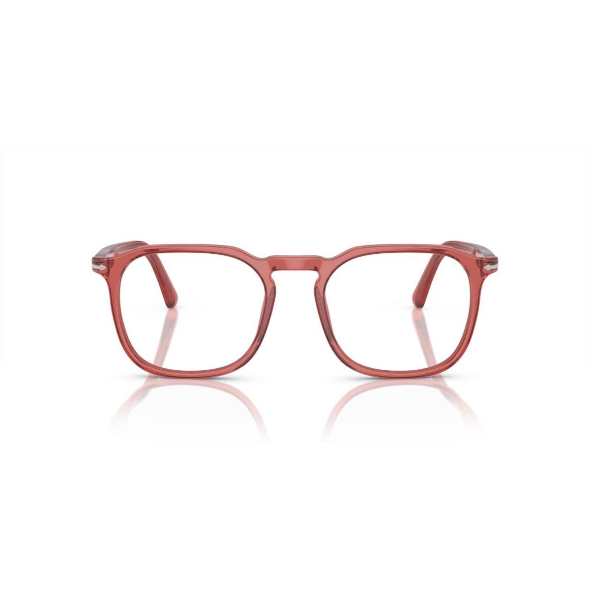 Persol PO 3337V Transparent Red 1198 Eyeglasses